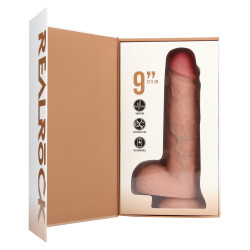 Ultra Realistic Skin by RealRock Gode vibrant Straight Strong 19 x 5cm